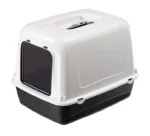 Ferplast Clear Cat 10 Toilette закрытый туалет с фильтром для кошек, 36 x 47 x 35 см