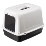 Ferplast Clear Cat 10 Toilette закрытый туалет с фильтром для кошек, 36 x 47 x 35 см