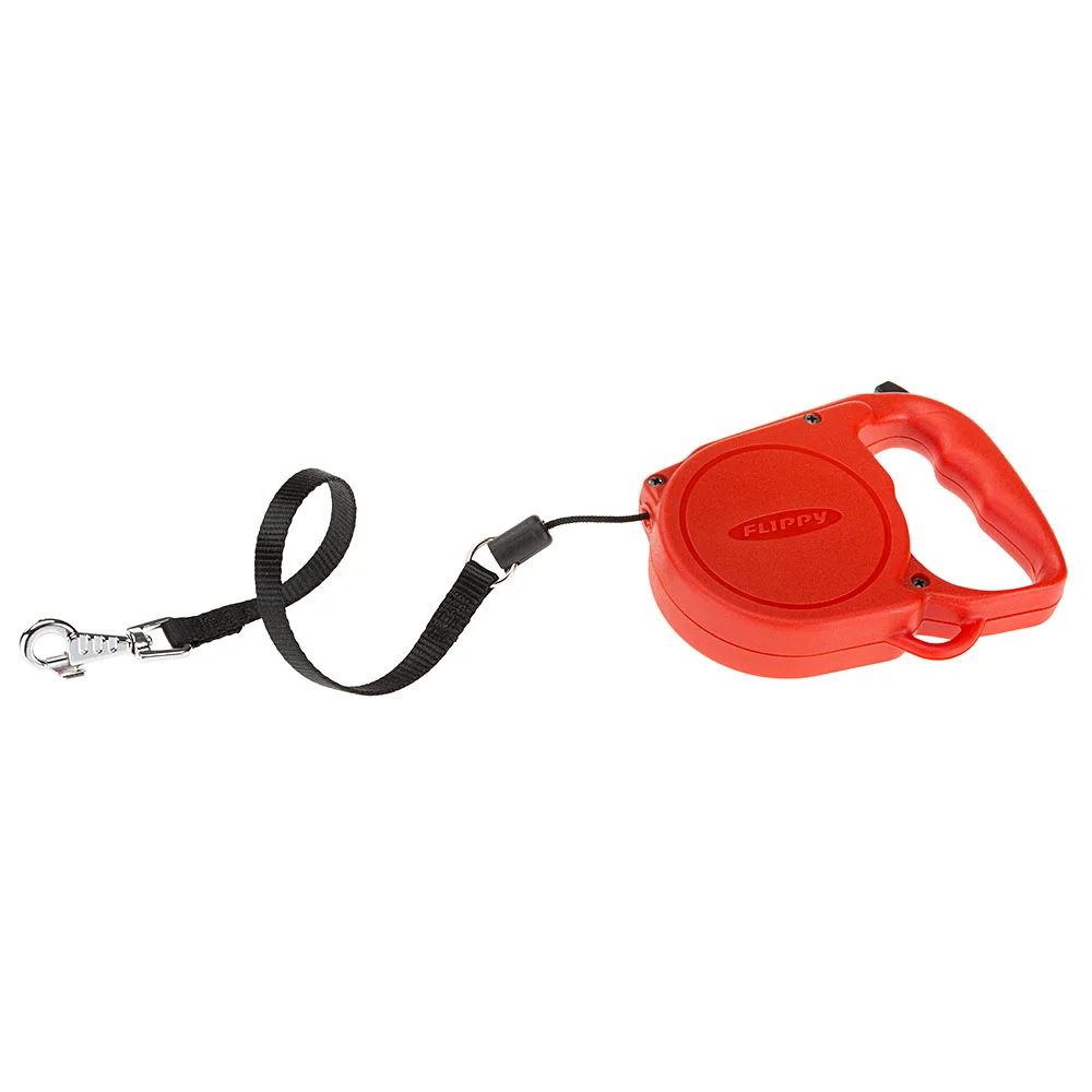 75002022 Ferplast Flippy Regular Small поводок-рулетка для собак весом до 12 кг, красный — изображение 1