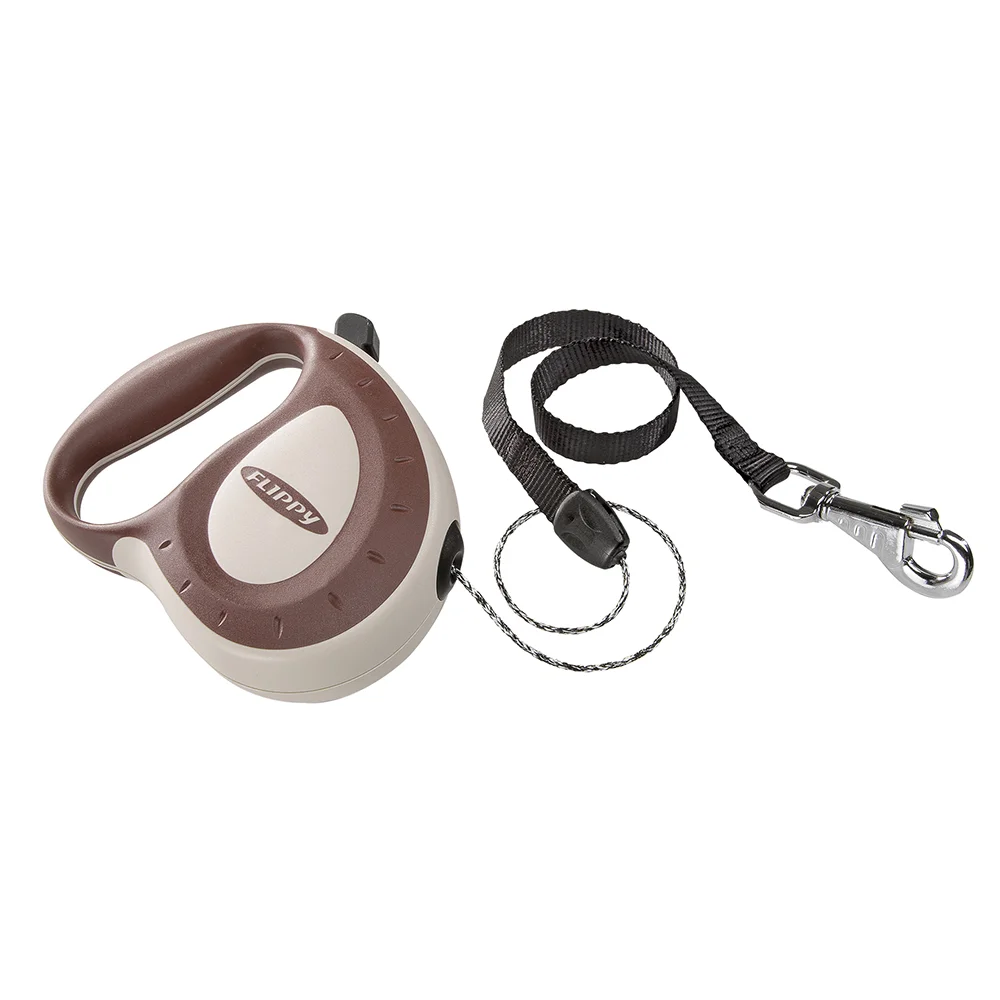 75052013 Ferplast Flippy Controller Cord поводок-рулетка для собак весом до 50 кг, бордовый — изображение 1