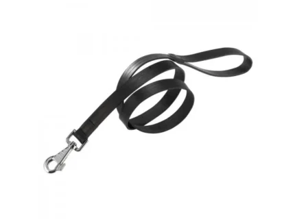 Ferplast Natural G20/120 кожаный поводок для собак, 20 х 120 см, черный