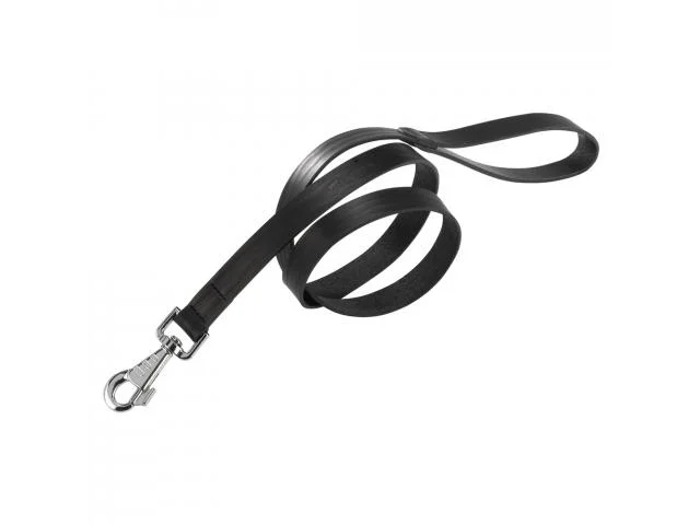 75312917-2 Ferplast Natural G20/120 кожаный поводок для собак, 20 х 120 см, черный — изображение 1