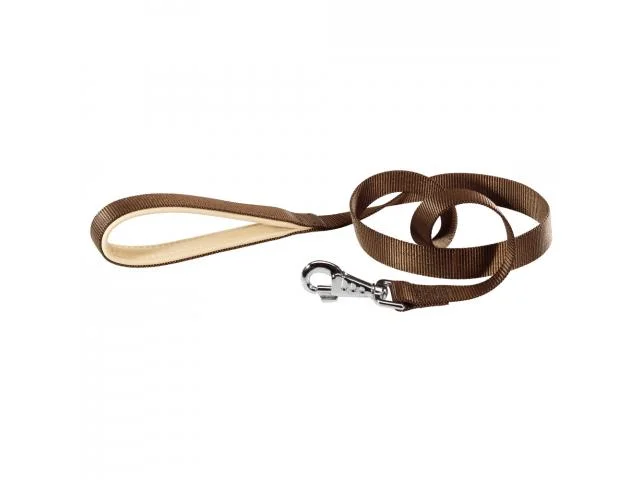 75336912-2 Ferplast Daytona G20/120 нейлоновый поводок для собак, 20 х 120 см , коричневый — изображение 1