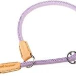 Ferplast Derby  CS 12/70 ошейник-удавка фиолетовая, эко-кожа с нейлоновым шнуром 70 см × 12 мм