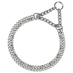 Ferplast CHROME CSS5570 металлический ошейник-удавка для собак, 36×46 см