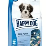 Kiçik cinsli bala itlər üçün Happy Dog Fit & Vital Mini Puppy quru yemi (yetkinlik dövründə 10 kq-a qədər) (toplu)