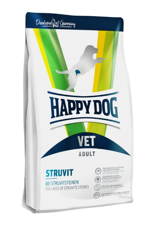 8010802 Happy Dog VET Struvit специализированный сухой корм для взрослых собак при струвитных камнях (на развес) — изображение 1