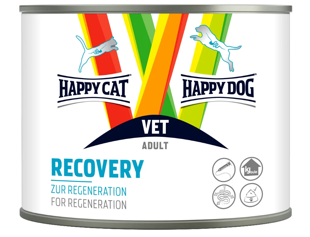 8010807 Happy Cat / Happy Dog Vet Recovery Adult влажный корм для кошек и собак в период восстановления 200 г — изображение 1