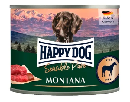 Happy Dog Sensible Pure Montana Horse Pure влажный корм для собак с кониной 200 г