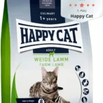 Happy Cat Culinary Adult Weide Lamm quru yemi yetkin pişiklər üçün fermadan quzu əti ilə (toplu)