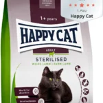 Fermadan gətirilmiş quzu əti ilə sterilizasiya edilmiş pişiklər üçün Happy Cat Sterilizasiya olunmuş Ferma Quzu quru yemi (toplu)