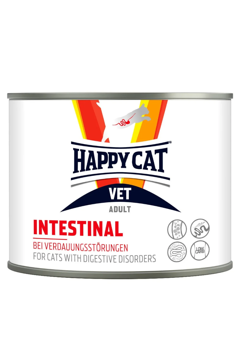 8010833 Happy Cat Vet Intestinal Adult влажный корм для кошек при нарушениях пищеварения 200 г — изображение 1