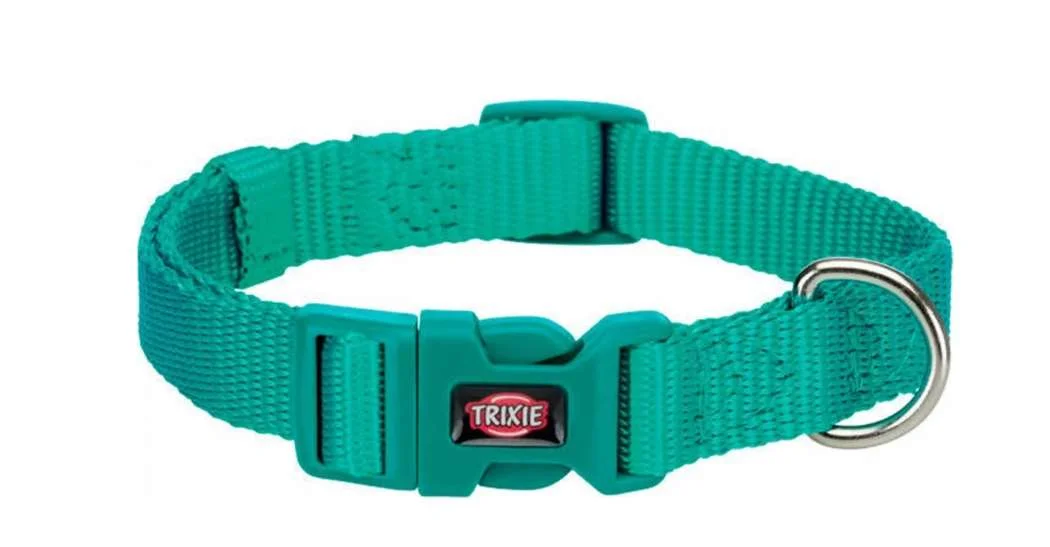 8201612-1 Trixie Ошейник Premium нейлон M-L 35-55 см 15 мм Океан — изображение 1