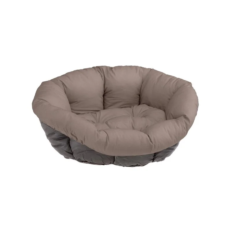 82032099 Ferplast Ricambio Sofa 6 Tortora запасная подушка для лежанки, серая 73×55×27 см — изображение 1