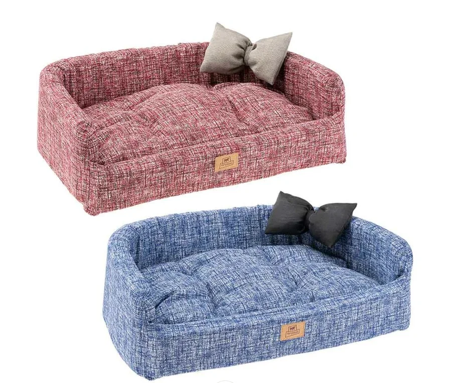 82940699 Ferplast Harris Melange 65 Cuccia лежанка для кошек и собак 64×48×17 см, 1 шт — изображение 1