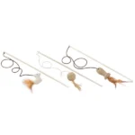 Ferplast PA 4998 игрушка для кошек из дерева и веревки Ø 0,6×40 см