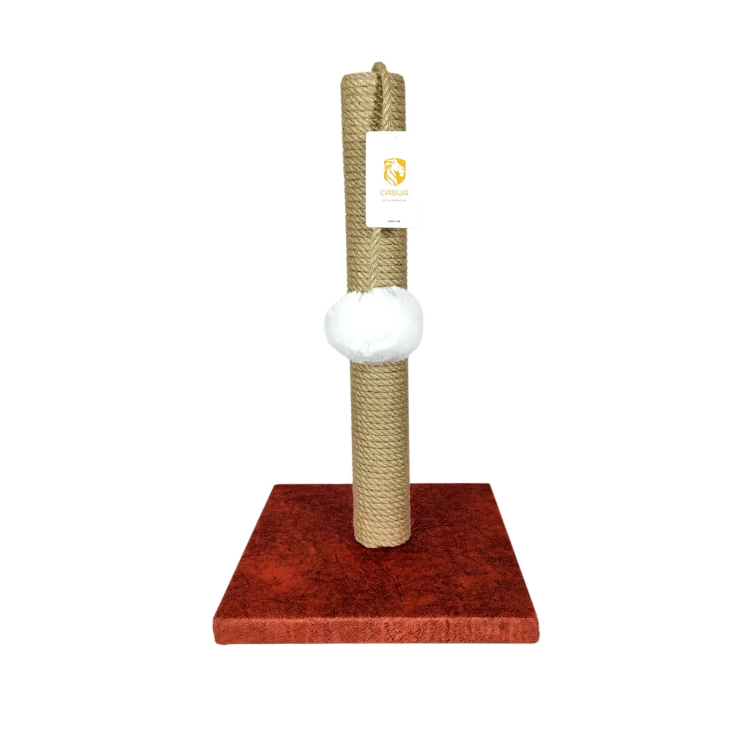 8534019 Casur Когтеточка - оранжевый(30x30 см, высота 50 см) — изображение 1