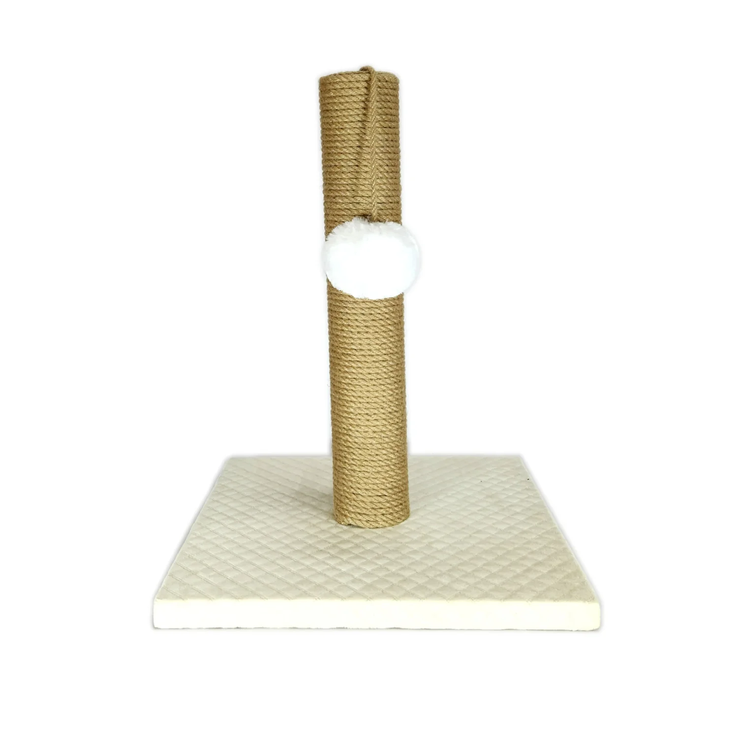 8534022 Casur Когтеточка - Пахлава - белый (75 cм, 40x40 см, высота 70 см) — изображение 1