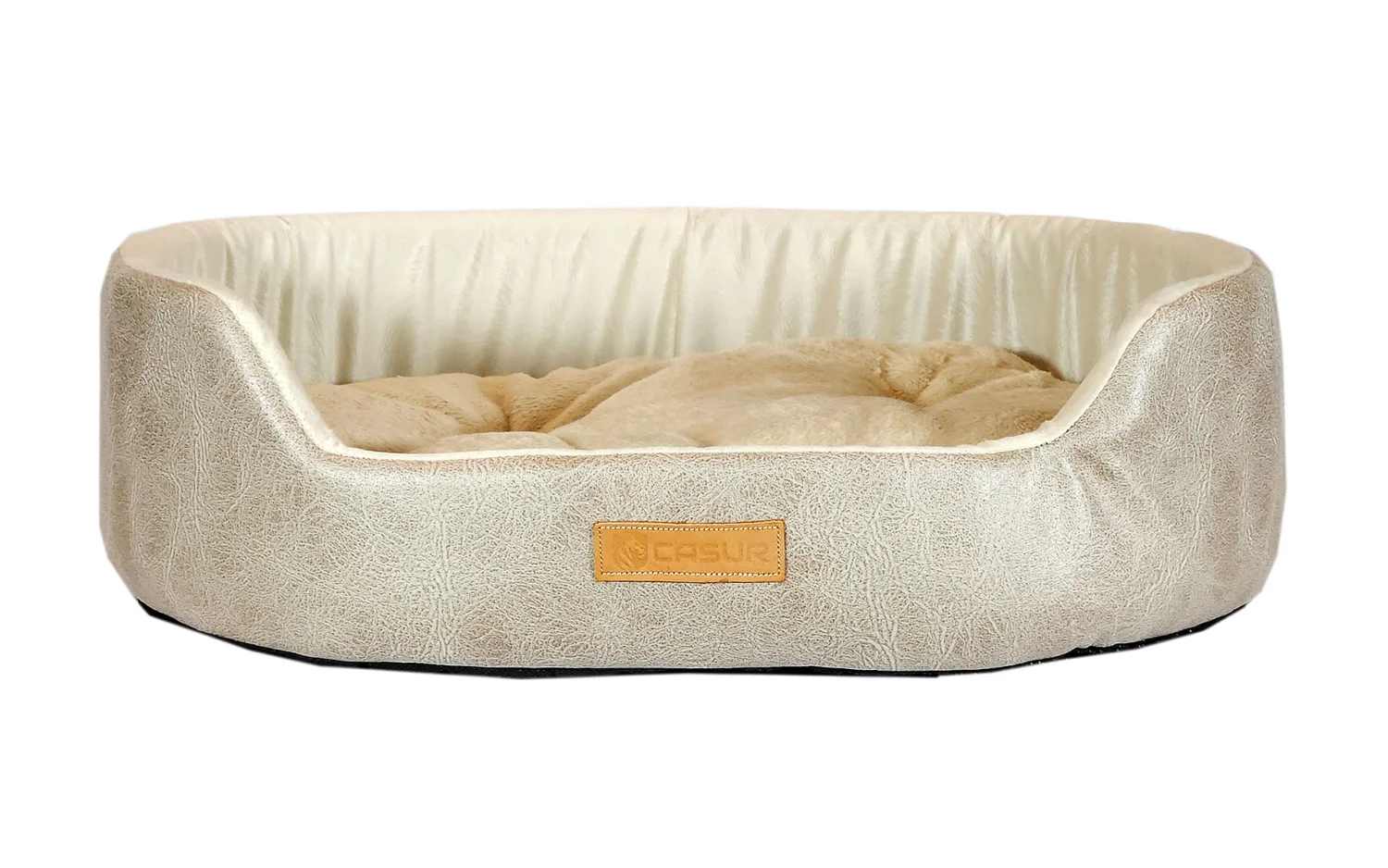 85340357 Casur "Nazly" eko-dəri çarpayı, 45 x 35 x hündürlük 13 sm - Image 1