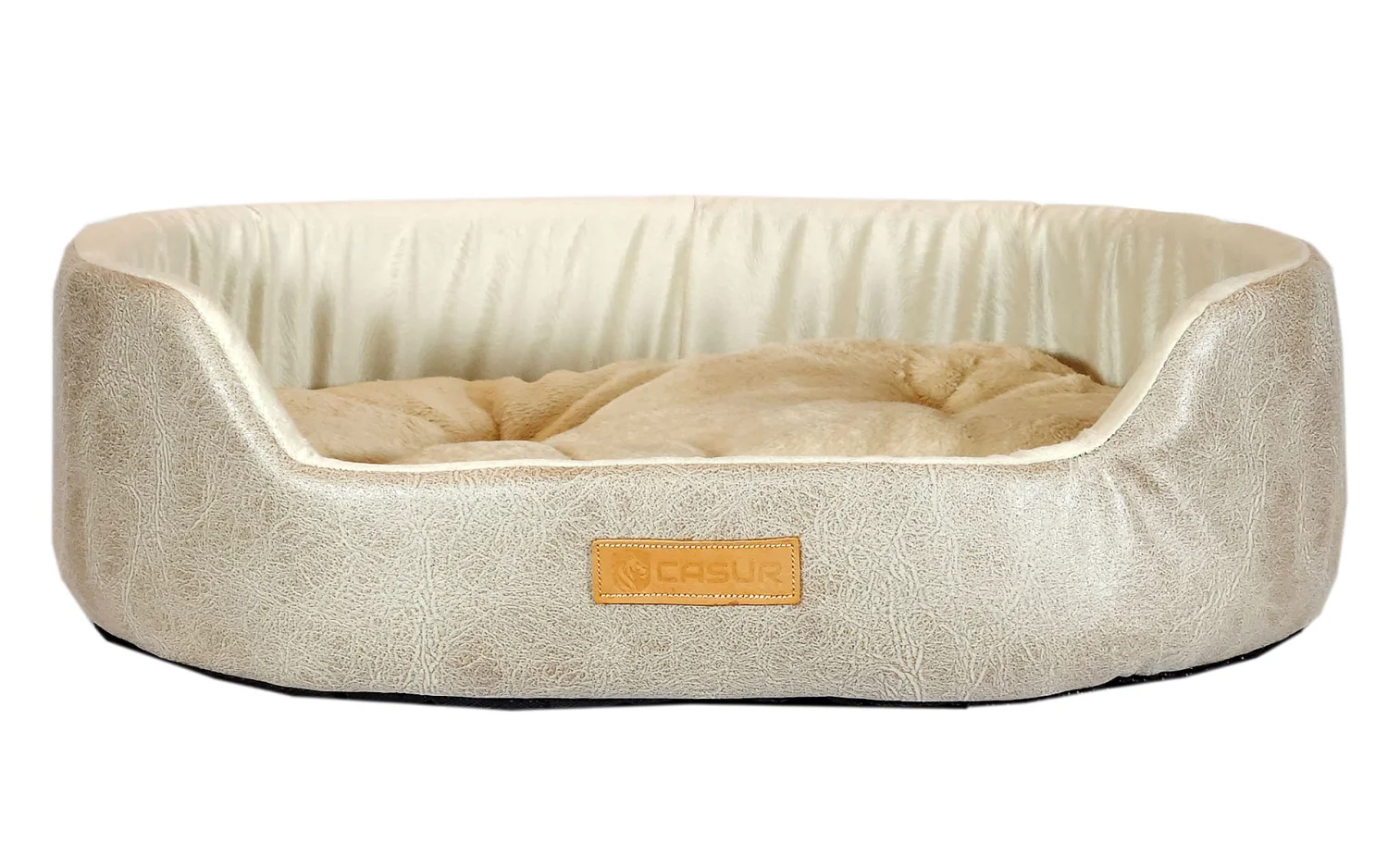 85340359 Casur лежанка "Nazlı" экокожа 65 x 46 x h 17 см — изображение 1