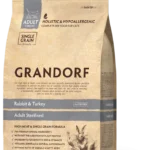 Grandorf Holistic & Hypoallergenic Sterilized сухой корм для взрослых стерилизованных кошек с кроликом и индейкой 2кг