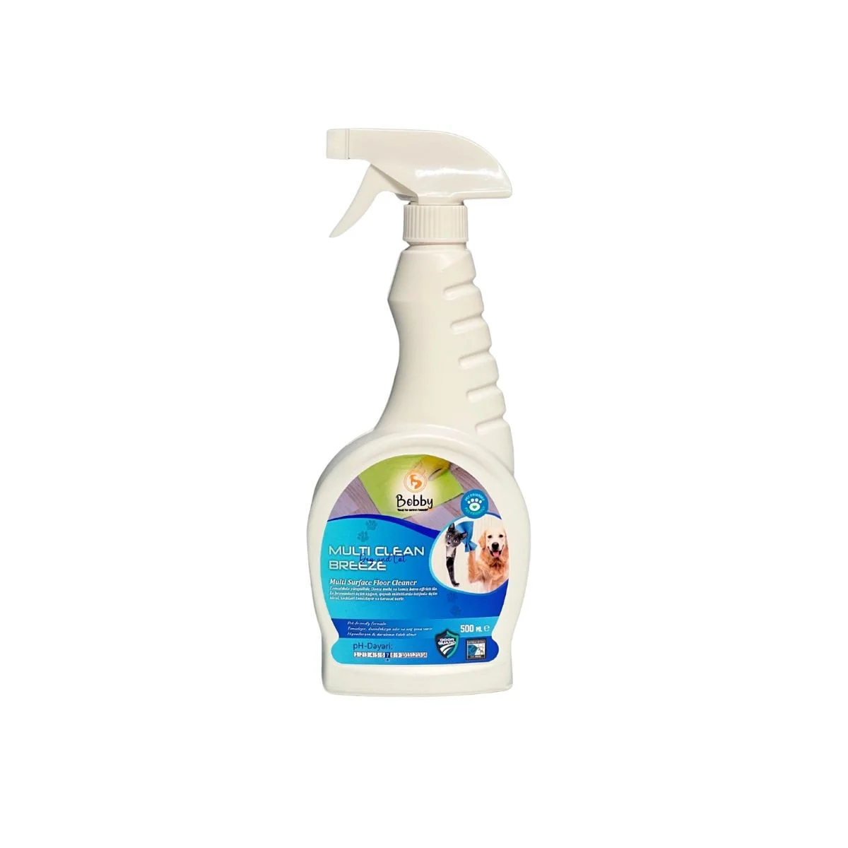 8569004 Bobby Multi Clean Breeze — средство для мытья полов и твердых поверхностей в доме 500 мл. — изображение 1