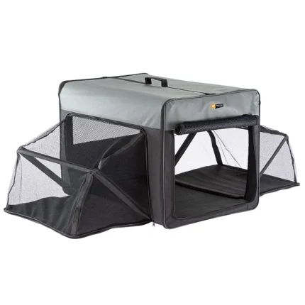 Ferplast Holiday 6 Scenic складной домик-переноска с дополнительными секциями из нейлона, 70×52×52 см
