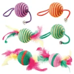 Ferplast PA 6110 веревочный мячик для кошек 18 x 5 x h 5 см