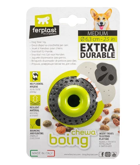 86622099 Ferplast Chewa Boing Dispenser игрушка-диспенсер для собак Ø 6,3 см — изображение 1