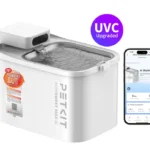 Petkit Eversweet Max2 Беспроводной фонтанчик для воды для домашних животных с УФ-насосом, удаляющим 99,96% бактерий