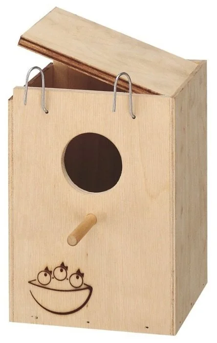 92103000 Ferplast Nido Small домик-гнездо для птиц наружный 13×12×17 см — изображение 1