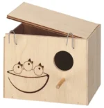 Ferplast Nido Orta ölçülü açıq hava quş yuvası qutusu 19.5 x 14 x h 14 sm