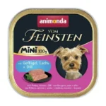 Vom Feinsten Adult Mini,  itlər üçün mini cinslər ilə quş əti, qızılbalıq və şüyüd 100 g
