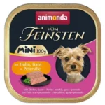 Vom Feinsten Adult Mini  itlər üçün mini cinslər ilə toyuq, qaz və cəfəri 100 g