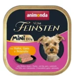 Vom Feinsten Adult Mini  itlər üçün mini cinslər ilə toyuq, qaz və cəfəri 100 g