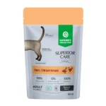 Nature's Protection Superior Care Cats Urinary Duck And Chicken sousda ördək və toyuq döş əti ilə pişiklərin nəmli yemi, 85 гр