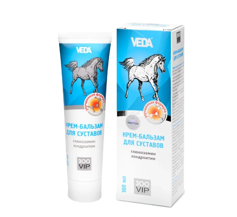 8020003 Veda крем-бальзам для суставов с глюкозамином и хондроитином , 100 мл - Şəkil 1