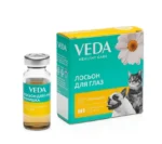 Veda pişik və itlər üçün gigiyenik göz losyonu Çobanyastığı, 10 мл, 3 фл.