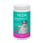 Veda Фитомины Форте кормовая добавка для шерсти кошка, 200 таб.