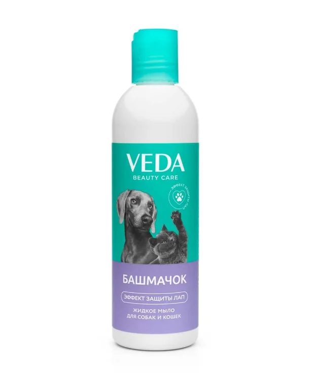 8020022 Veda БАШМАЧОК Жидкое мыло для собак и кошек, 220 мл - Image 1