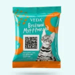 Veda Весёлый Мур-р-рмелад со вкусом курицы для кошек, 6 г