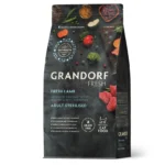 Grandorf Fresh Cat Sterilised Lamb Sweet Potato сухой беззерновой корм с живыми пробиотиками для взрослых стерилизованных кошек с ягненком, 2 кг
