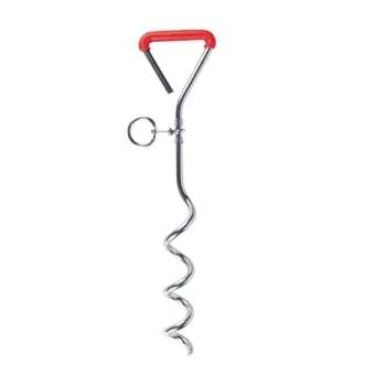 TRIXIE Фиксатор для крепления тросового поводка на газоне для собак