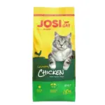 Josera JosiCat Crunchy Poultry, сухой корм для взрослых кошек с мясом домашней птицы (целый мешок 18 кг)