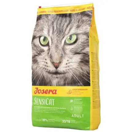 Josera SensiCat, сухой корм для взрослых кошек с чувствительным пищеварением (на развес)