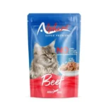 Alphapet влажный корм для кошек с говядиной в желе, 85 гр