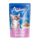 Alphapet влажный корм для котят с курицей в желе, 85 гр