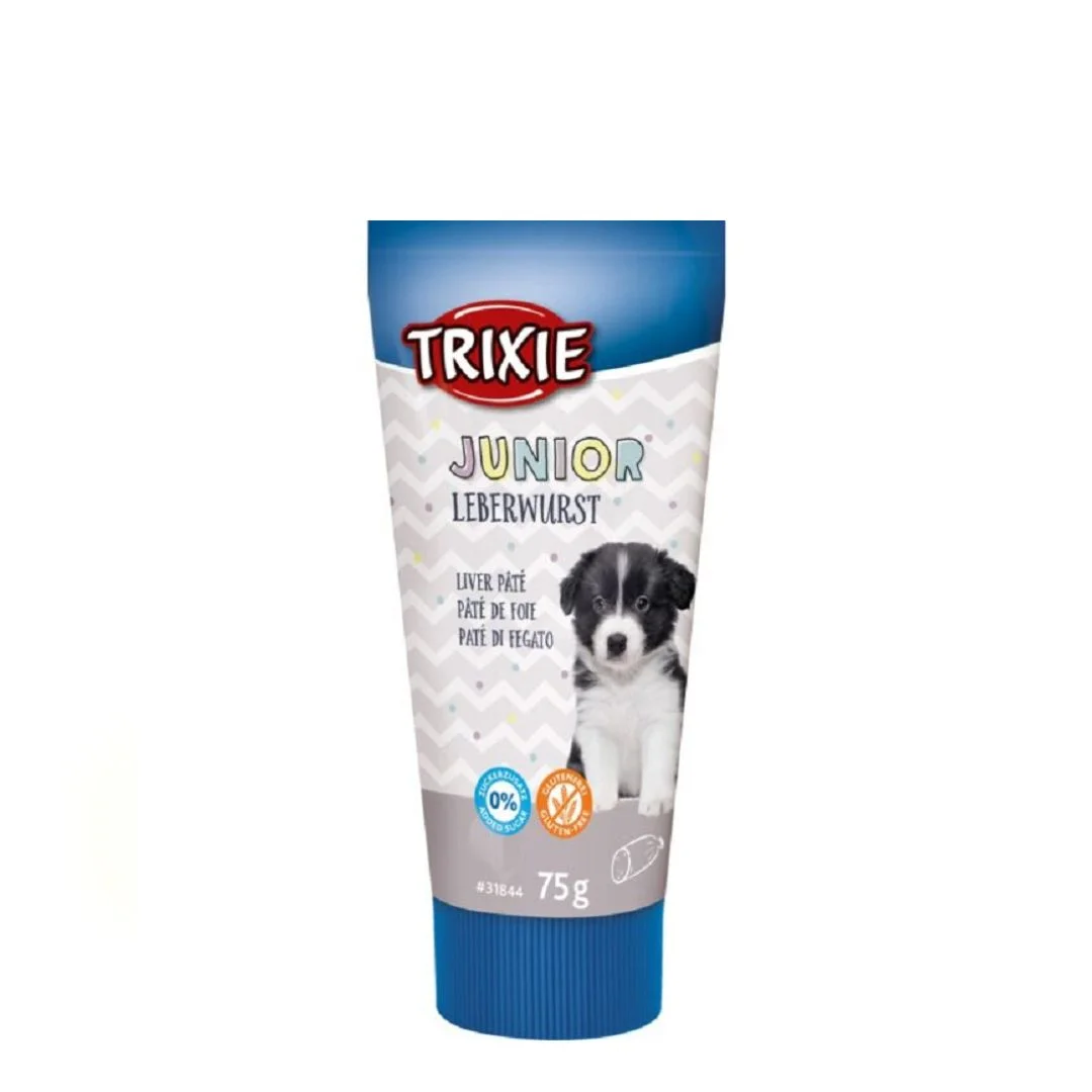 6050039 Паста для собак Trixie Junior Liver Pâté печеночный паштет для щенков 75 гр. — изображение 1